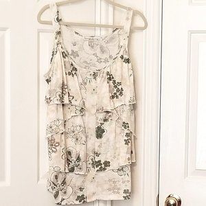 French Laundry ruffled top